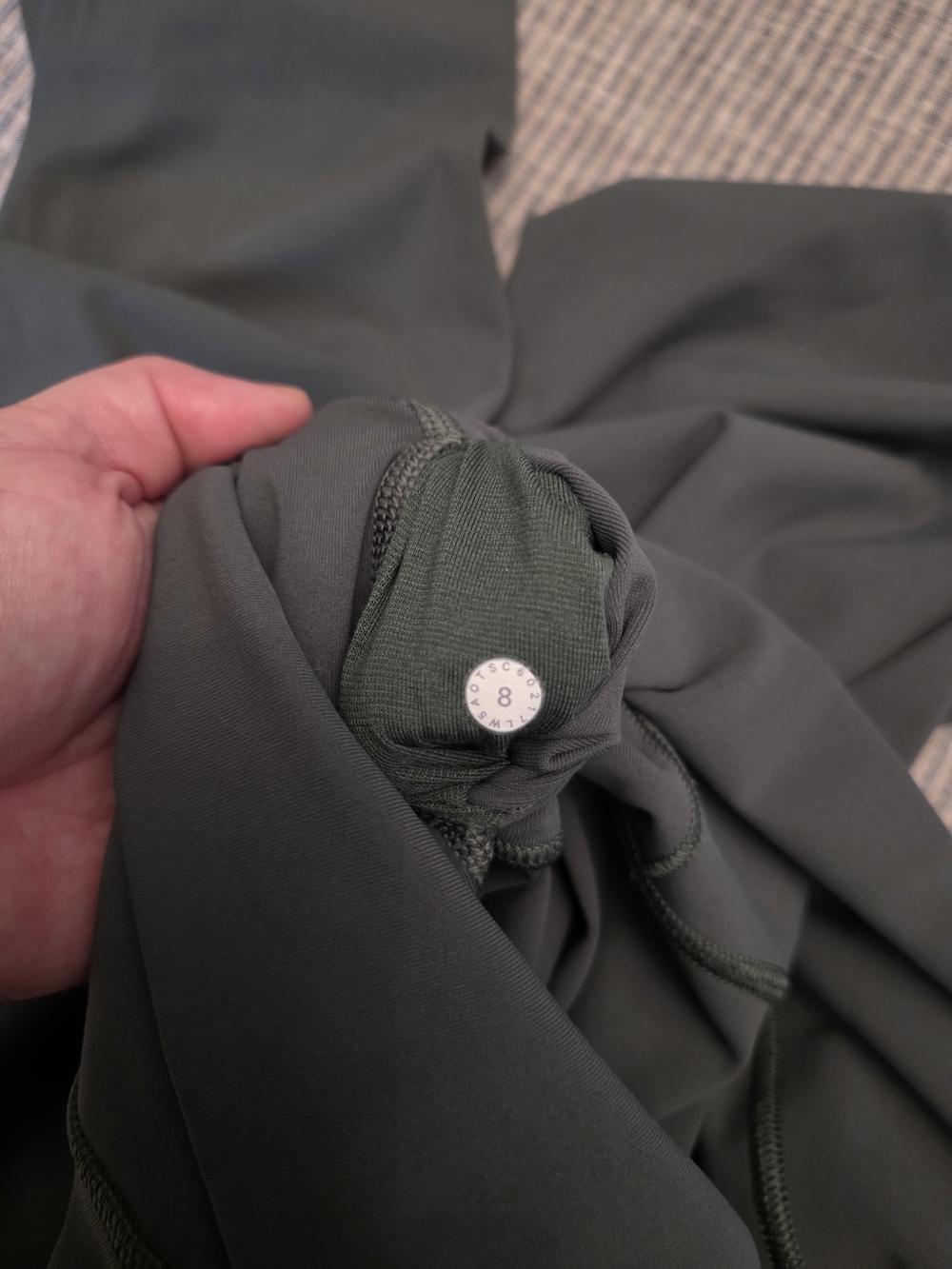 Lululemon Energy Bra Wunder Under Tight or Align Leggings Set Sage Green size 8 - Picture 13 of 14